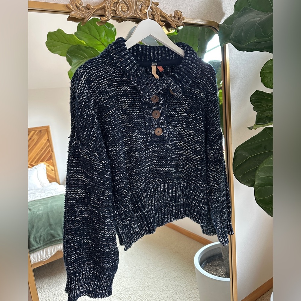 Pilcro Henley Sweater